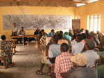 Climate Change mass meeting in Kisesa village discussing on developing local climate change mitigation strategies