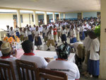 Primary School Students perform Mganda Dance during the commemoration of International Worlds AIDS Day in Langata Bora
