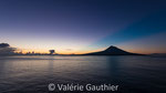 Lever de soleil sur le volcan Pico - île de Faial - Açores (Portugal)