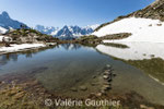 Montée au Lac Blanc - massif des Aiguilles Rouges (France)