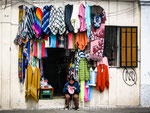 Echoppe dans les rues de Latacunga (Equateur)