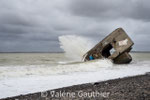 Bunker Le Hourdel en baie de Somme (France)