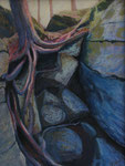 Co-Existence - Pastel Painting, 16"x22", 2011:  $750.