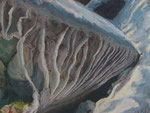 Earth Vent I- Pastel Painting, 11"x 15", 2012: $325.
