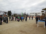 上東小学校集合