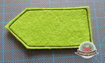 Cut out the closure and sew around it for stability.