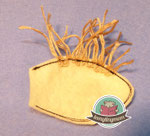 Cut out the ear and sew some loops from embroidery thread at the upper edge. Sew around the edge.