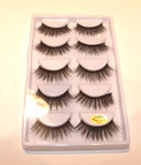 I got these eyelashes with adhesive tape from the drugstore.