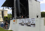 Affichage Concert de "l'été du Conseil Général de l'Aisne le 07 07 2013 à Laon"