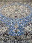 NAIN wool&silk 6LA 2ｘ3　HABIBIYAN工房