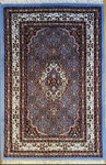 MASHHAD　MUD　wool&silk ポシティサイズ　90ｘ60