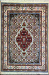 MASHHAD　MUD　wool&silk ポシティサイズ　90ｘ60