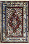 MASHHAD　MUD　wool&silk ポシティサイズ　90ｘ60