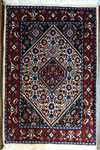 MASHHAD　MUD　wool&silk ポシティサイズ　90ｘ60