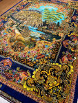 QUM silk ザロニムサイズ  ASHRAF 工房　 風景　鳥
