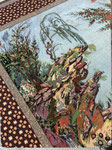  ESFAHAN wool&silk  HAGHIGHI　ハギギ工房　ドザールサイズ 