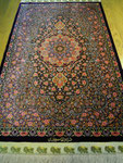 QUM silk  ザロチャラクサイズ　Aboulghasem Jeddi工房 エンジ ボルドー 赤