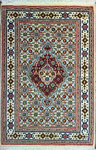 MASHHAD　MUD　wool&silk ポシティサイズ　90ｘ60