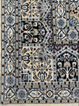 NAIN wool&silk 6LA 2ｘ3　HABIBIYAN工房