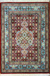 MASHHAD　MUD　wool&silk ポシティサイズ　90ｘ60