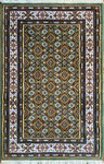 MASHHAD　MUD　wool&silk ポシティサイズ　90ｘ60