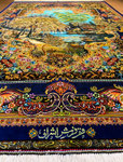 QUM silk ザロニムサイズ  ASHRAF 工房　 風景　鳥