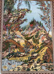  ESFAHAN wool&silk   HAGHIGHI　ハギギ工房　ドザールサイズ 