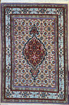 MASHHAD　MUD　wool&silk ポシティサイズ　90ｘ60