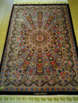 QUM silk  QUMsilk　ザロチャラクサイズ　AboulghsaemJeddi工房 ボルドー ﾍﾞｰｼﾞｭ ゴンバディ