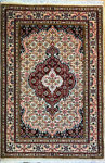 MASHHAD　MUD　wool&silk ポシティサイズ　90ｘ60