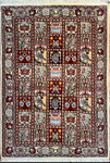 MASHHAD　MUD　wool&silk ポシティサイズ　90ｘ60