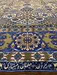 ESFAHAN  wool&silk ENTESHARI工房　70Raj　大き目な2ｘ3
