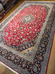 KASHAN　SILK100％  ESFAHANNYAN 工房　ドザールサイズ