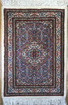 MASHHAD　MUD　wool&silk ポシティサイズ　90ｘ60