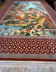 ESFAHAN wool&silk   HAGHIGHI　ハギギ工房　ドザールサイズ