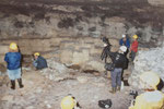Besuch Mühlsteinhöhle 1990