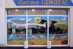 décoration vitrine optique Gémazac