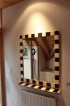 Spiegel aus Birke/Koto