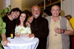 2005 Premierenfeier “Mirandolina” mit Alfons Noventa, Béla Fischer und Helmuth Wiesinger