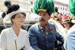 Film „Sarajevo“ als Erzherzogin Sophie mit Reinhard Forcher (c)Dor Film/Petro Domenigg