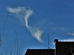 Schleierwolke - Wolkenschleier (Foto: Wolfgang Voigt)