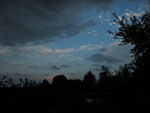 Tieffliegende Schauerwolken (Foto: Wolfgang Voigt)