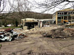 Südtrakt platt - Pausenhalle angeknabbert