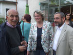 Senatsrat iR Hans Leitner, Martina Eichler und Gerfried Riegelnegg