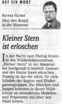 Bild: Seeligstadt Umgebung Massenei Kleiner Stern