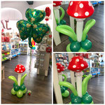 Pilz aus Luftballons. Preis: 20,00€ 