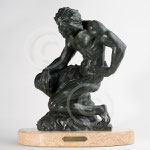 Lassitude, bronze de Paule Bisman, coll. privée