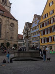Marktplatz und Stiftskirche