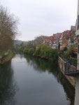 Häuserzeile am Neckar