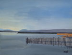 Neusiedlersee, Acryl, 60x80, 2024